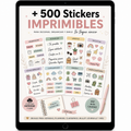 + de 500 Stickers IMPRIMIBLES